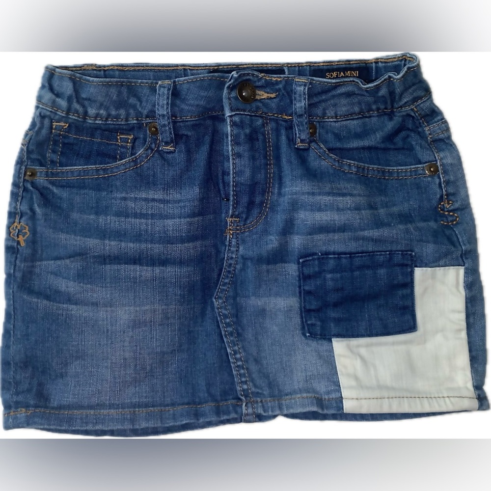 Girls Lucky Brand Sofia Mini denim Skirt